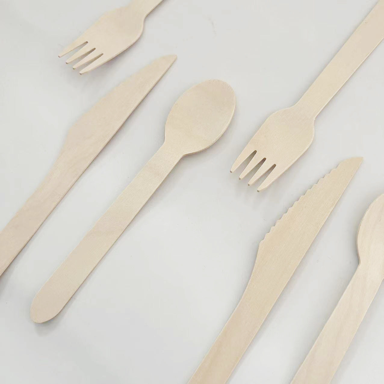 2# Wood Cutlery Set